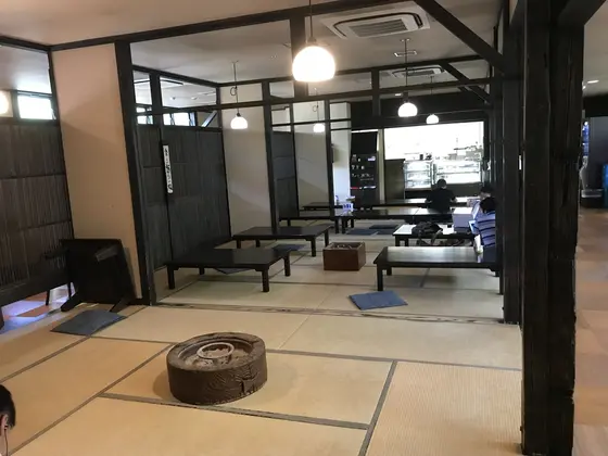 再び休憩所