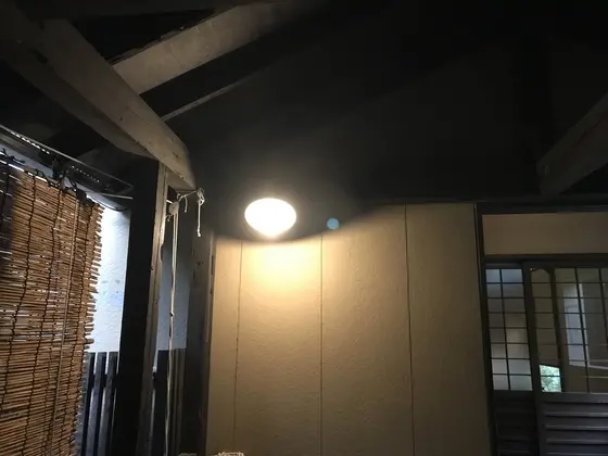 柔らかい灯が切ない。