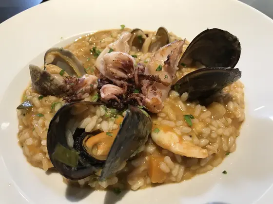 具だくさん海鮮リゾット