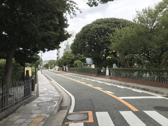 穏やかな通り