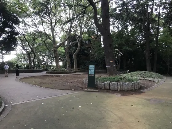 広場になってます。