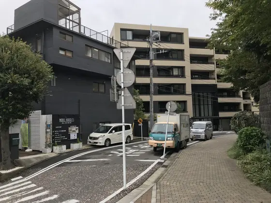 感じの良い脇道
