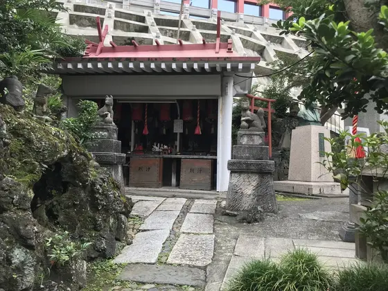 このお堂がスタート地点
