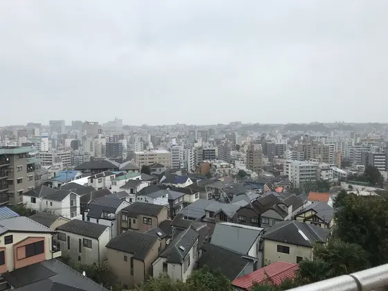 関内方面の眺めです。