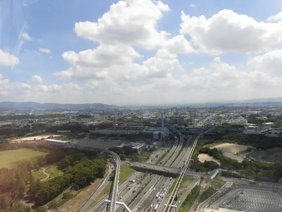 最上部付近からの景色