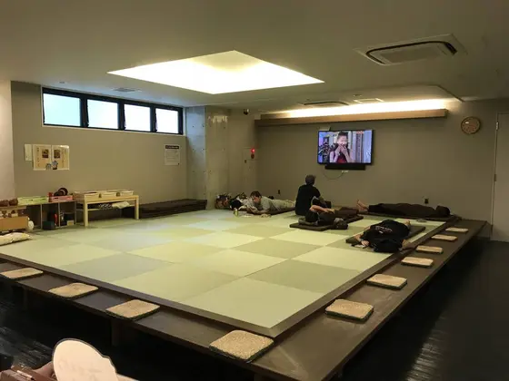 二階、休憩スペース