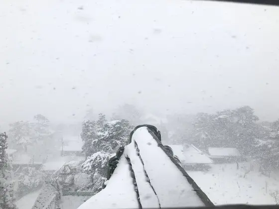 天守閣最上階