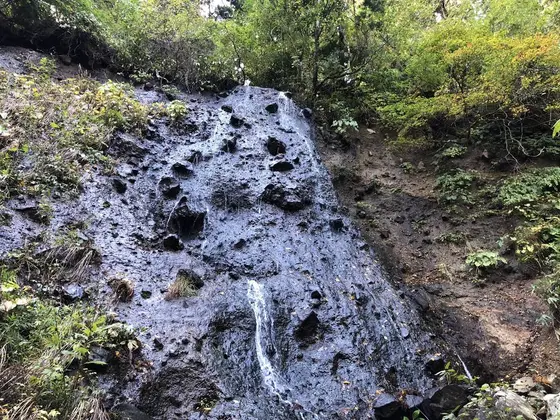 滝に接近👀