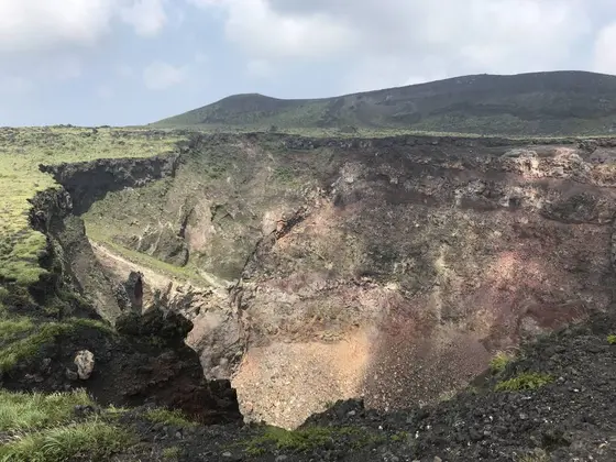 三原山 火口