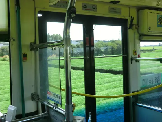 ひまわりバスの車窓から