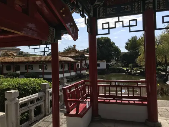 水辺に面してます。