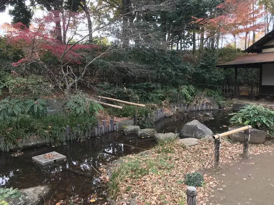 感じの良い庭園です。