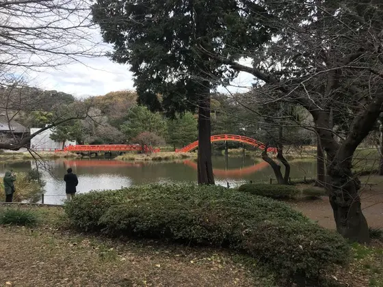 トンネル抜けたら庭園でした♪