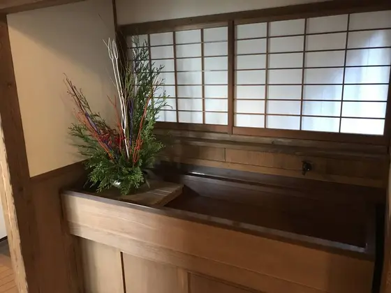 さりげに生け花