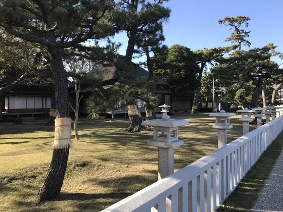 灯篭がズラリ