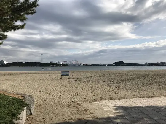 八景島が見渡せます。