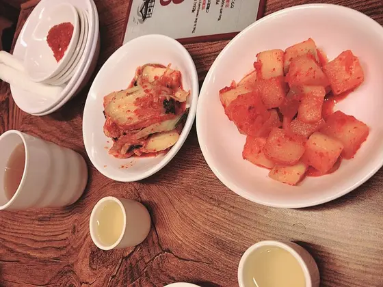 キムチは白菜と大根