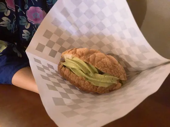 アイスメロンパン抹茶