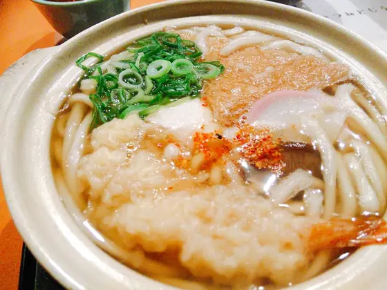 「鍋焼きうどん」