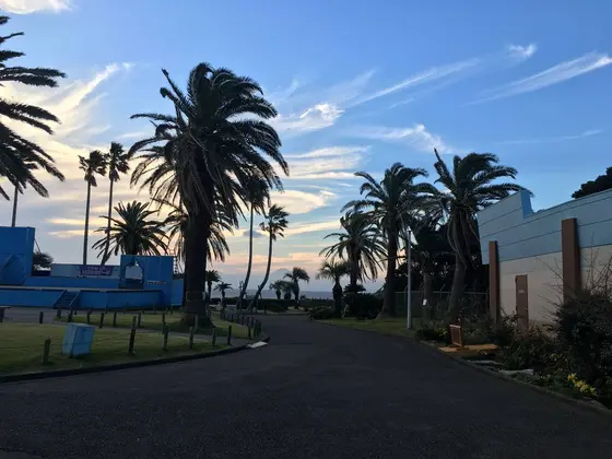 夕日も絶景