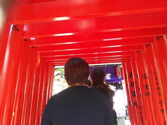 千本鳥居ではないけど…