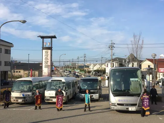 和倉温泉街の各送迎