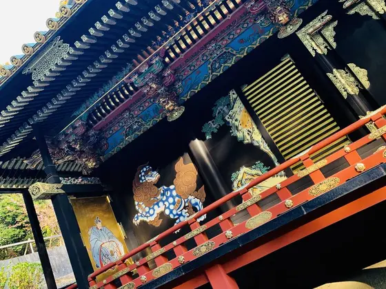 御社殿の側壁