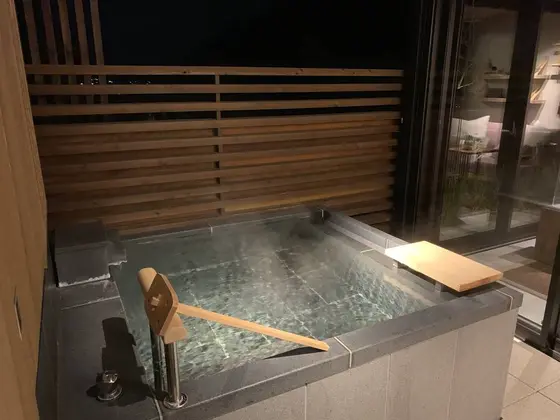 部屋露天