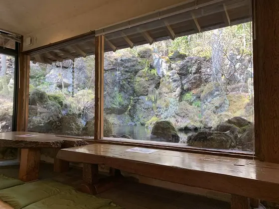 滝ビュー