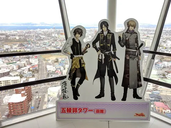 薄桜鬼のキャラクターのパネル発見！