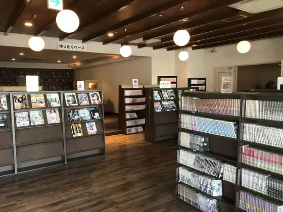 充実の休憩施設