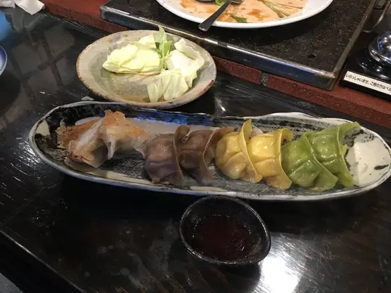 マグロの餃子