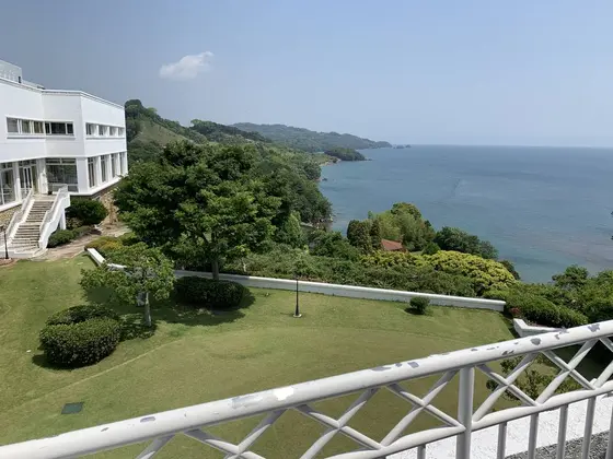 テラスからの海