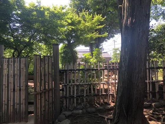 庭園があります。