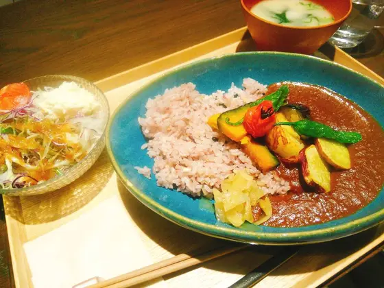揚げ野菜カレープレート