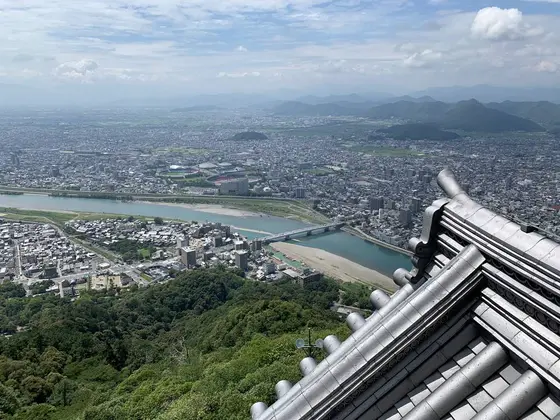 天守閣からの眺め