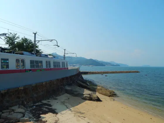 ことでんと海