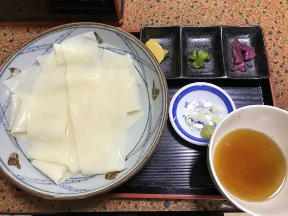上州名物ひもかわうどん ¥1,080