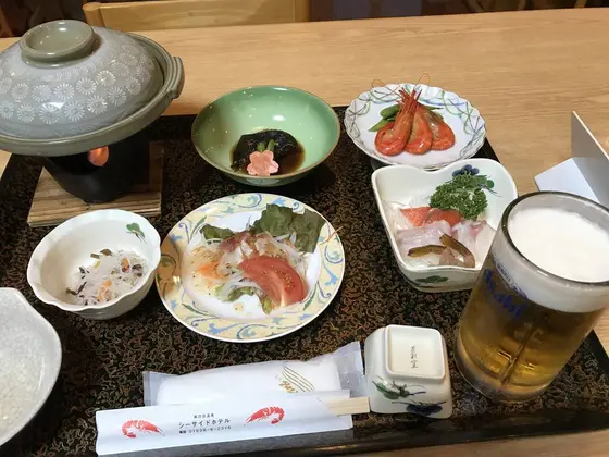 夕食