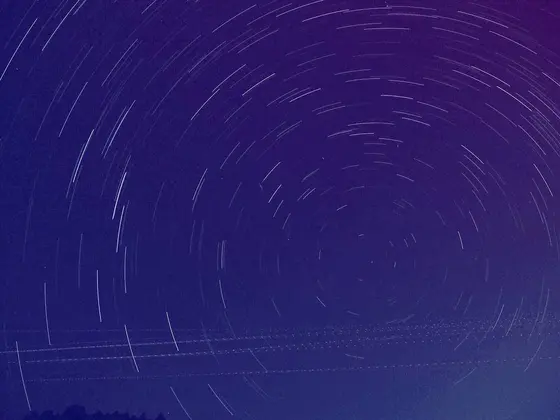 星空撮影  練習中