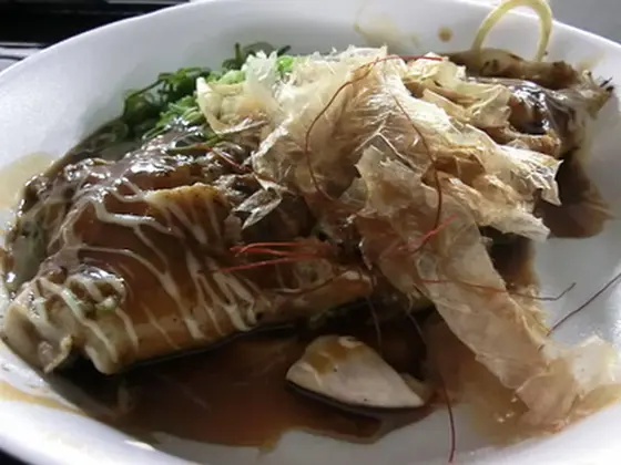 木津名物のモダン焼き