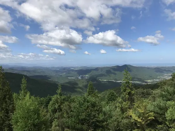 展望所からの景色