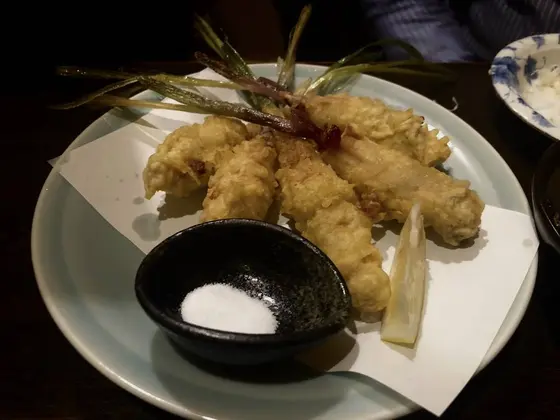 新生姜天ぷら