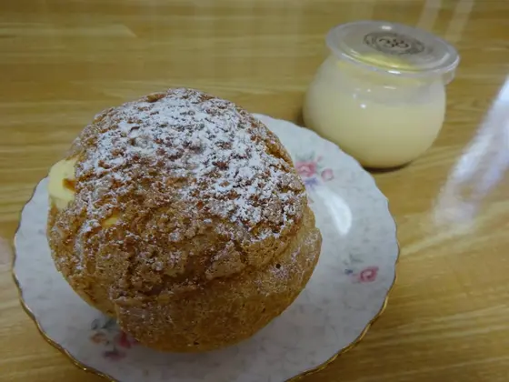 シュークリームもオススメ