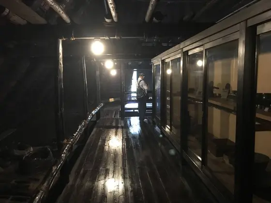 合掌造り内部