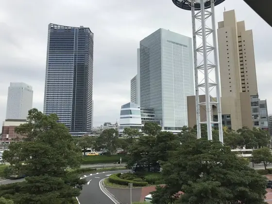 歩道からの眺め