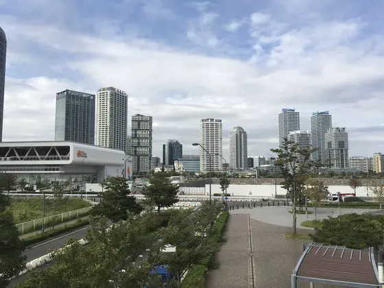 横浜ポートサイド地区遠景