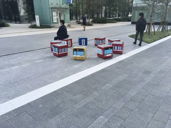 可愛いベンチw