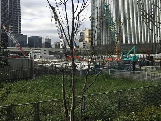 横浜ゲートタワー建設中