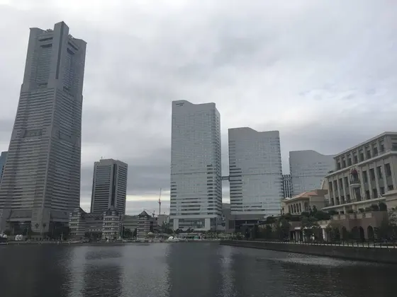 運河パーク到着。